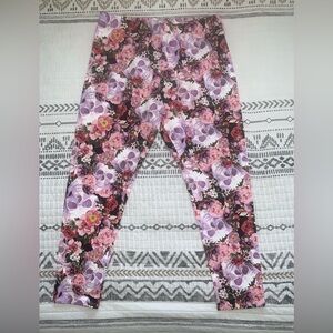 NOBO Skull Print Leggings - Size 2X ( 19) Junior